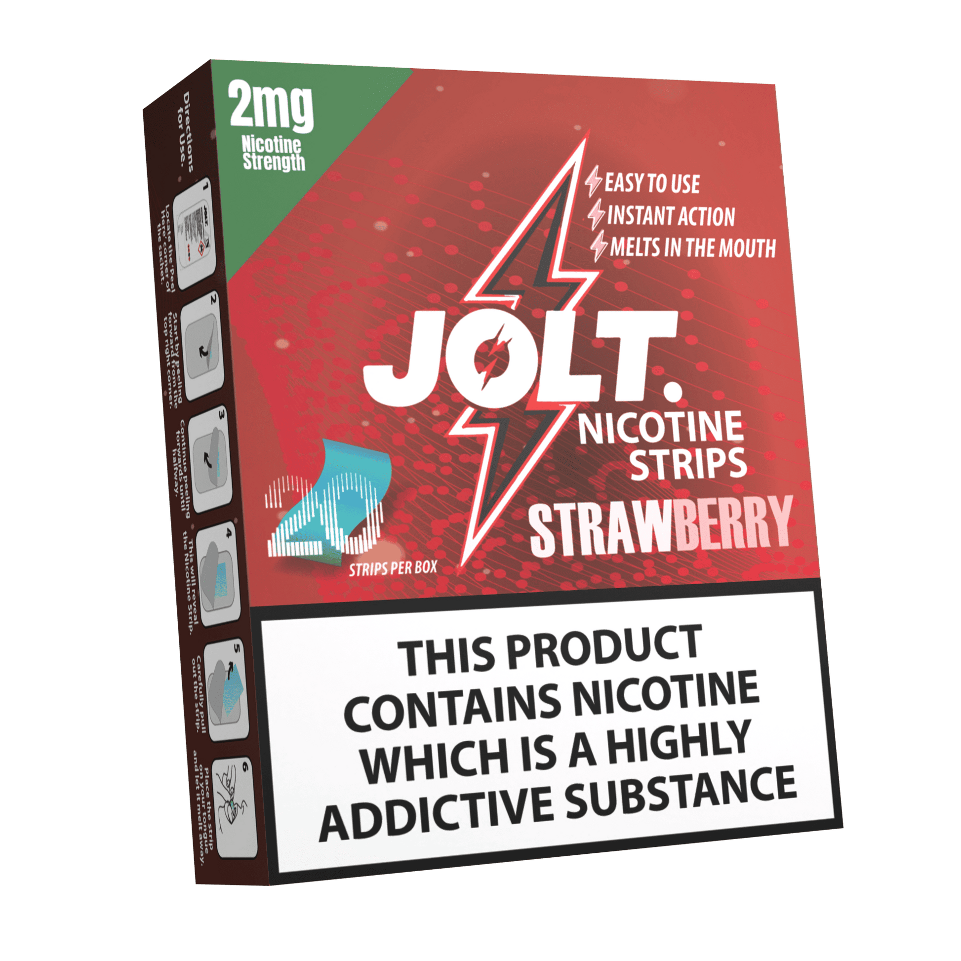 nicotine strips strawberry