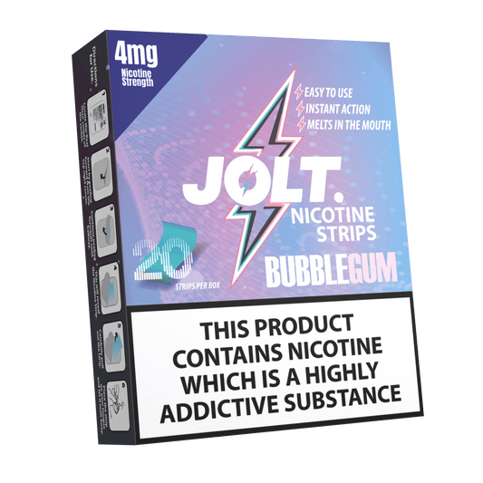 Bubblegum nicotine strips