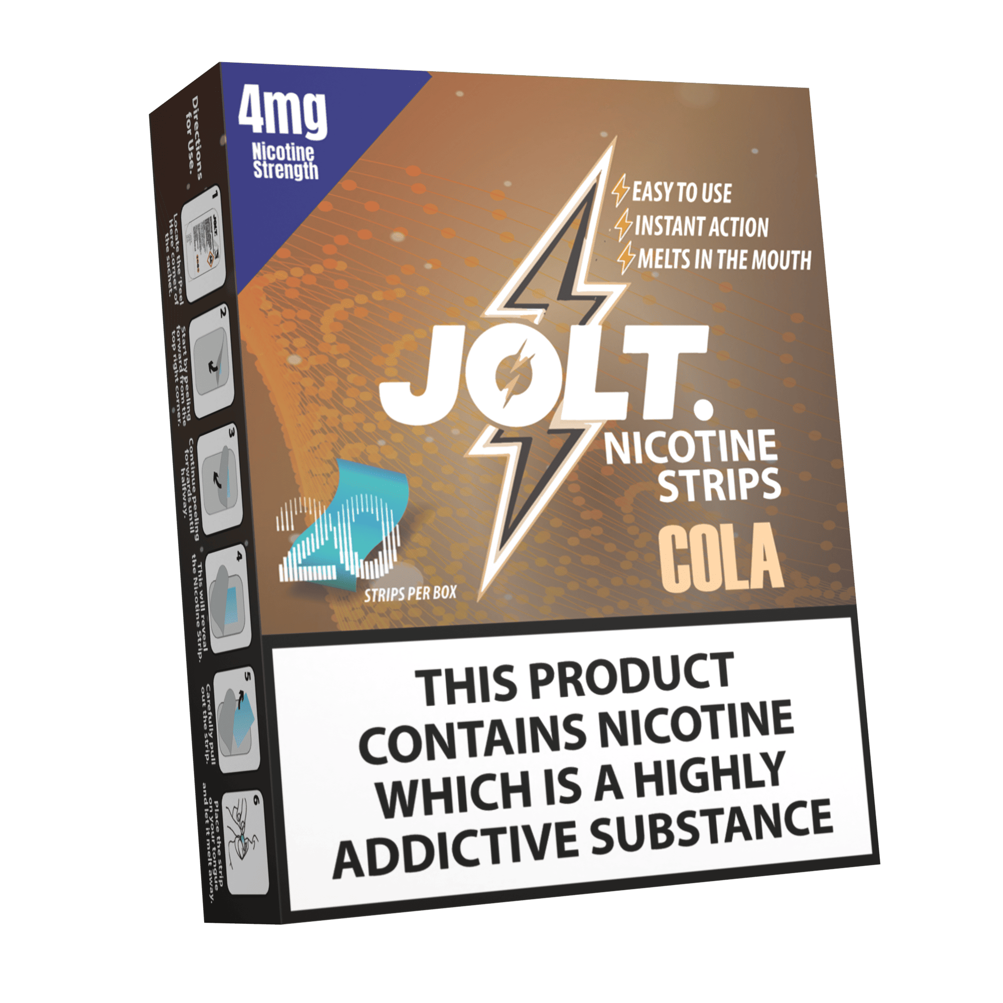 cola nicotine strips 