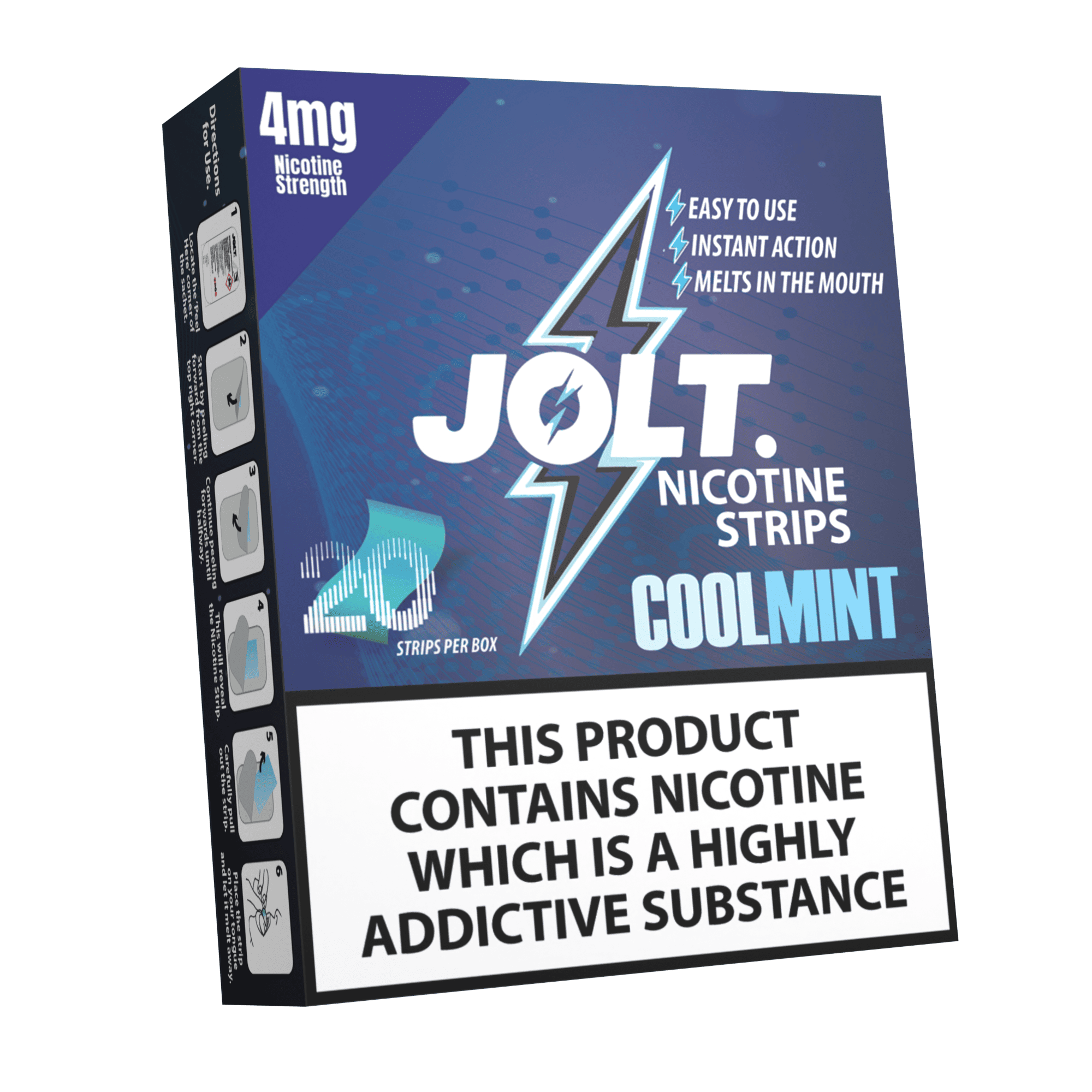 cool mint nicotine strips 