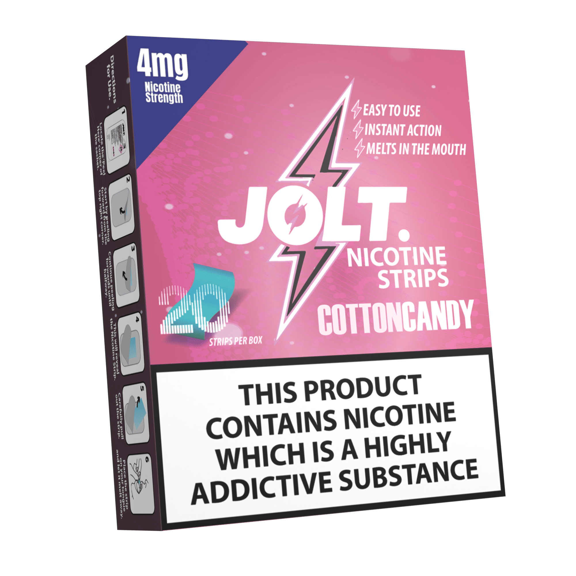 cotton candy nicotine strips