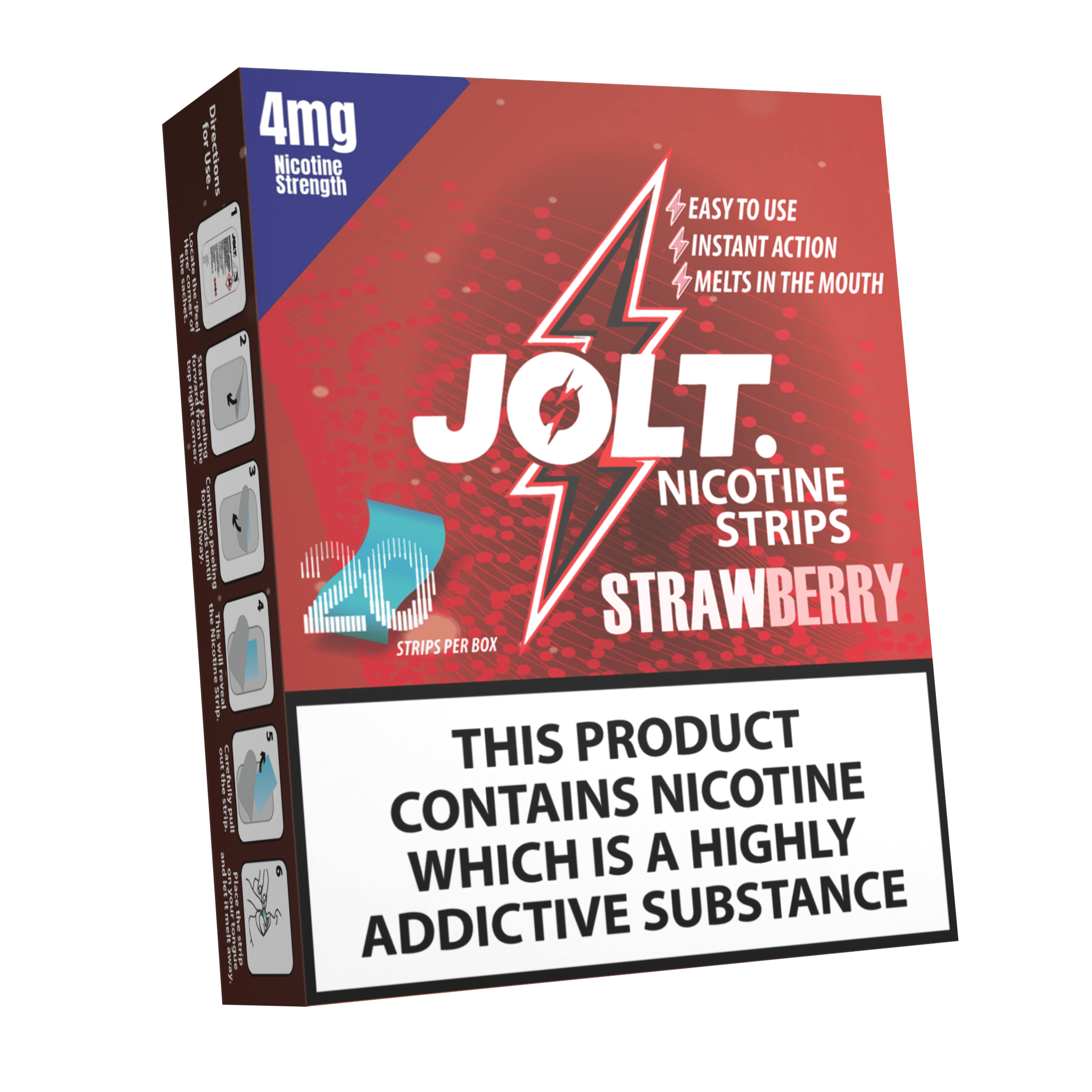 Strawberry Nicotine Strips 