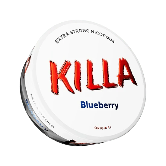 Killa blueberry nicotine pouches