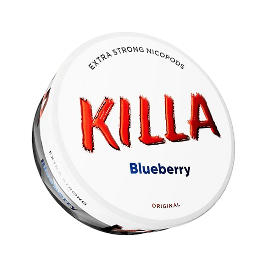 Killa blueberry nicotine pouches