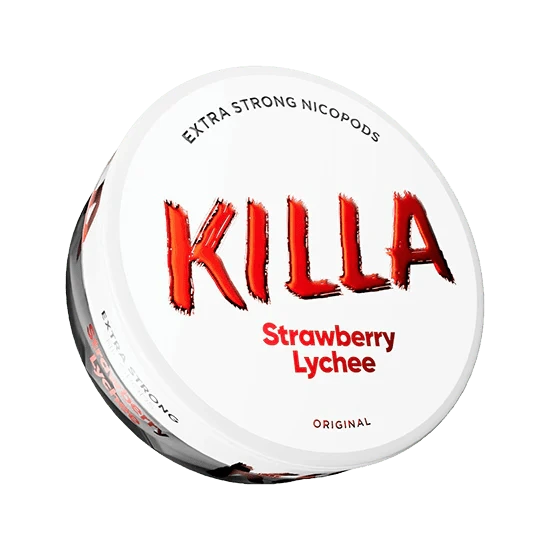 Killa strawberry lychee nicotine pouches