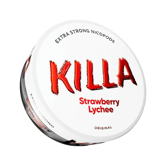 Killa strawberry lychee nicotine pouches
