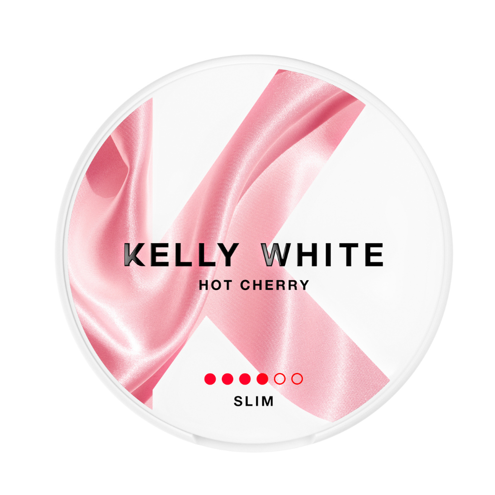 Kelly White Hot Cherry Nicotine Pouches 8mg 