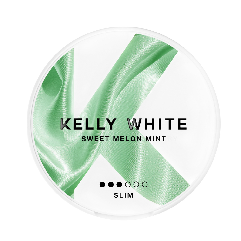 Kelly White Sweet Melon Mint Nicotine Pouches 5mg