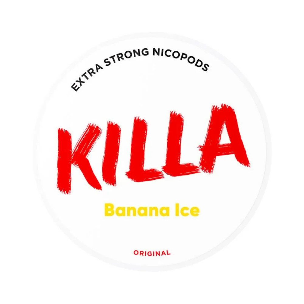 Killa banana ice nicotine pouches