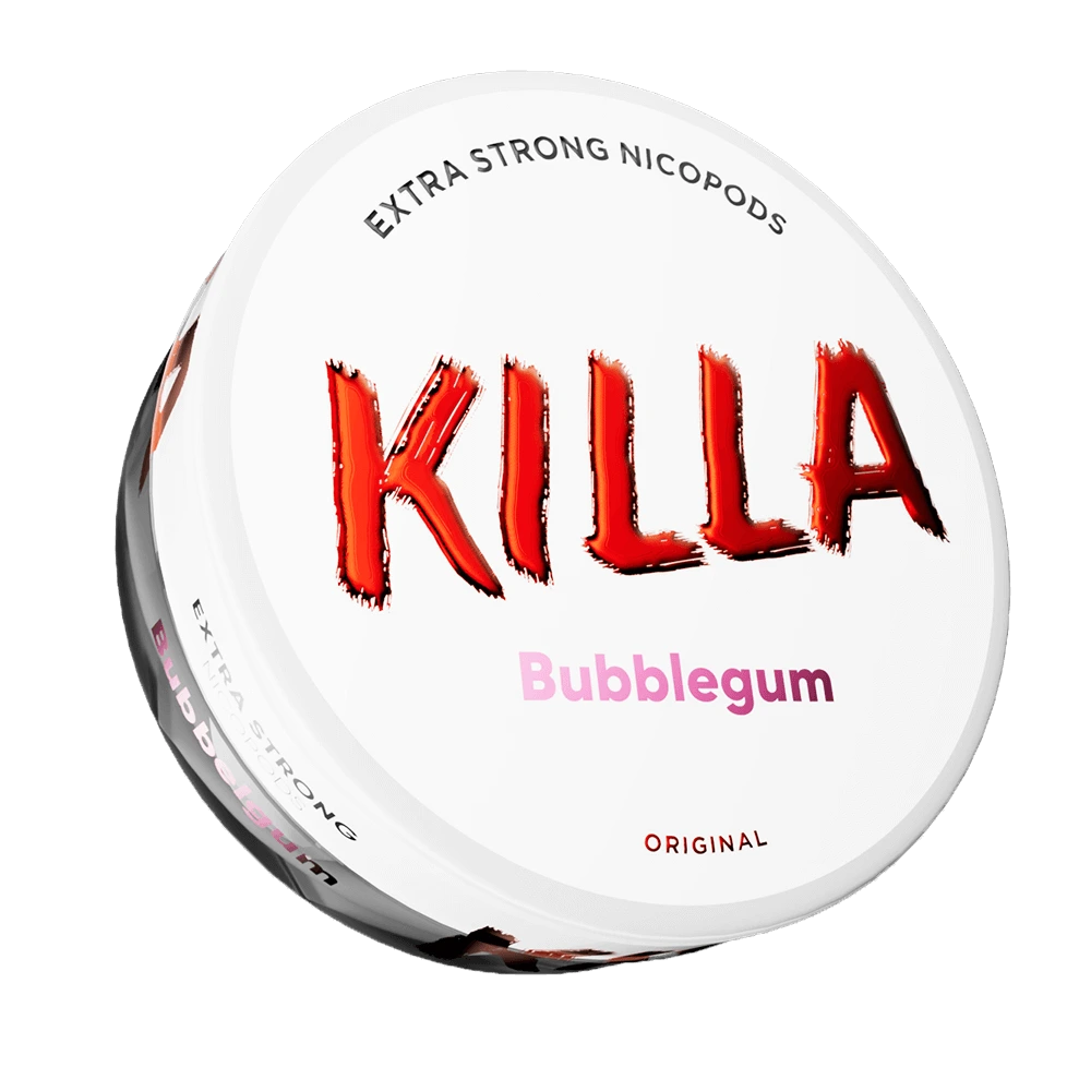 Killa Bubblegum nicotine pouches
