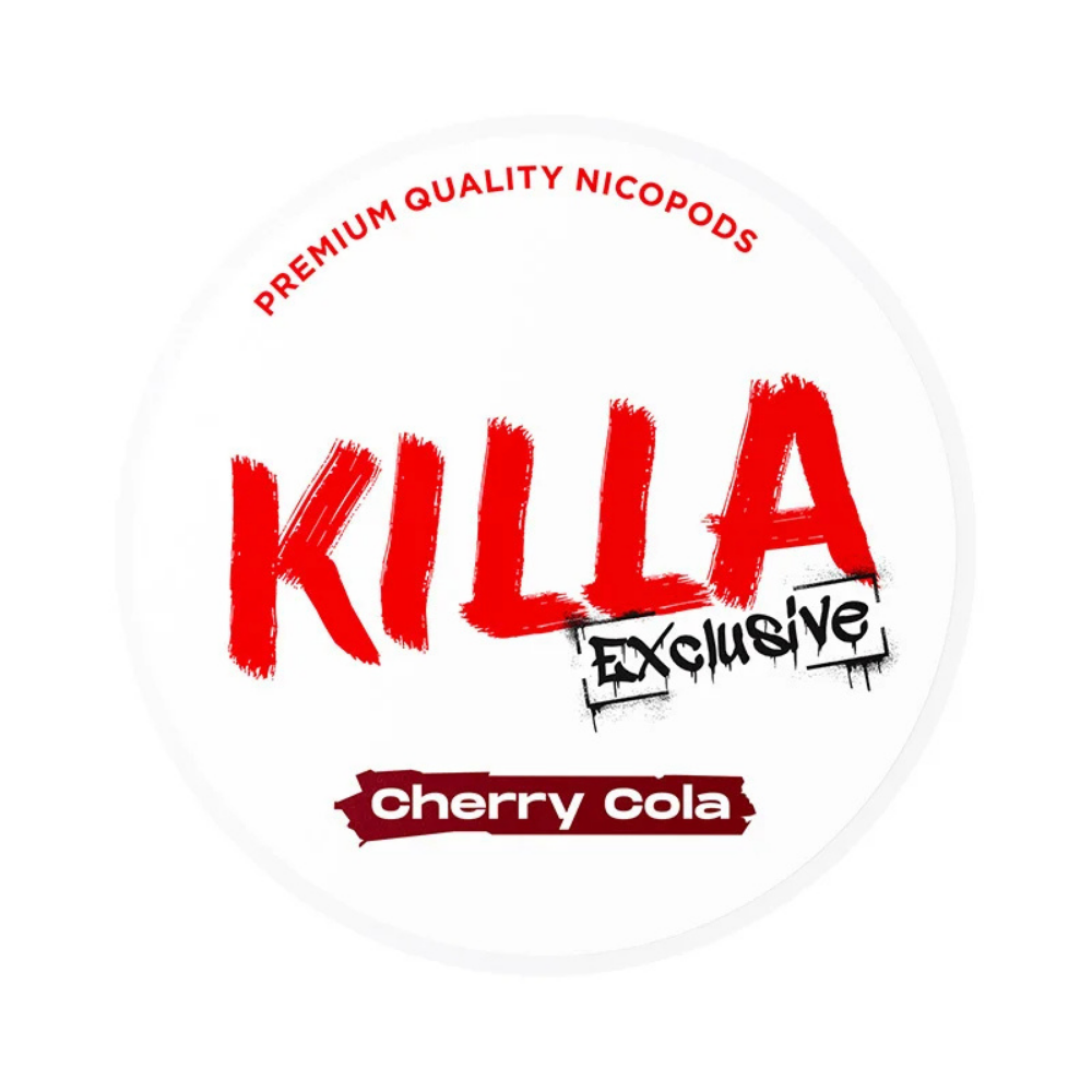 Killa cherry cola nicotine pouches