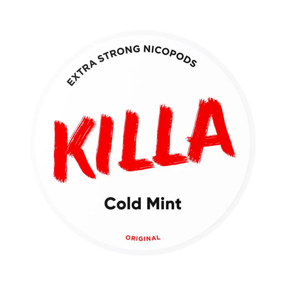 Killa cold mint nicotine pouches