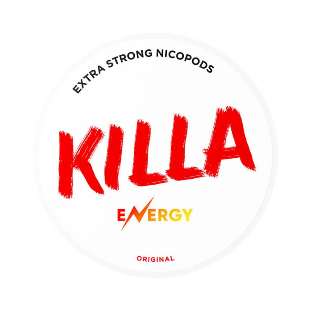 Killa energy nicotine pouches
