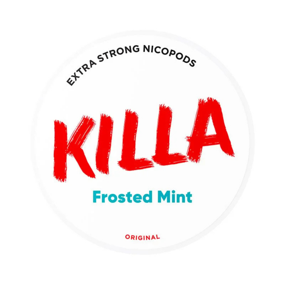 Killa frosted mint nicotine pouches