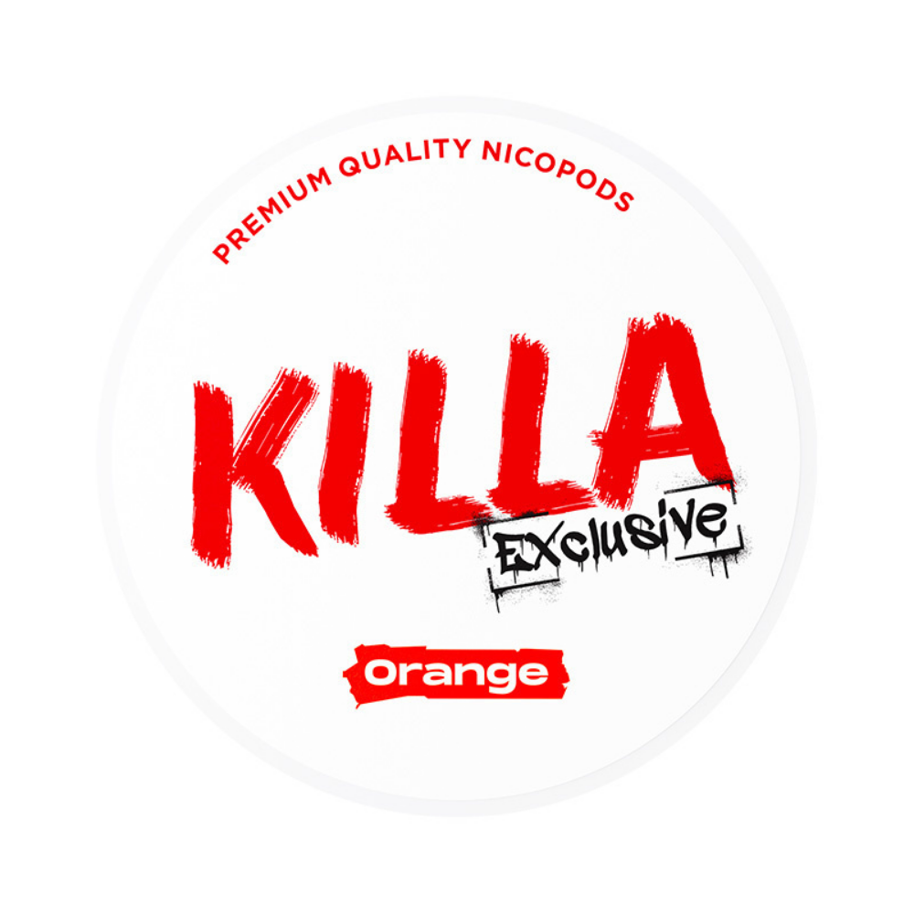 Killa orange nicotine pouches