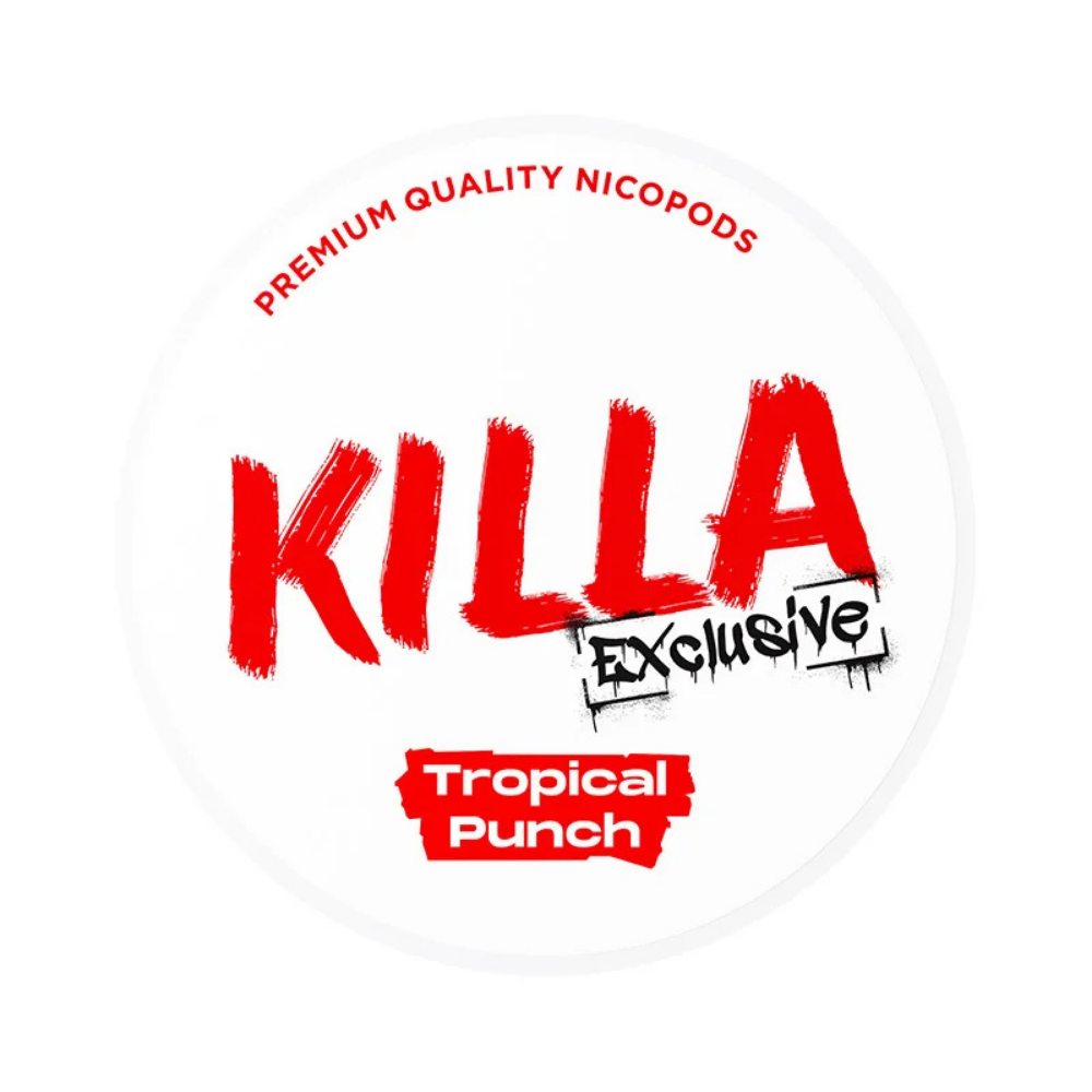Killa tropical punch nicotine pouches