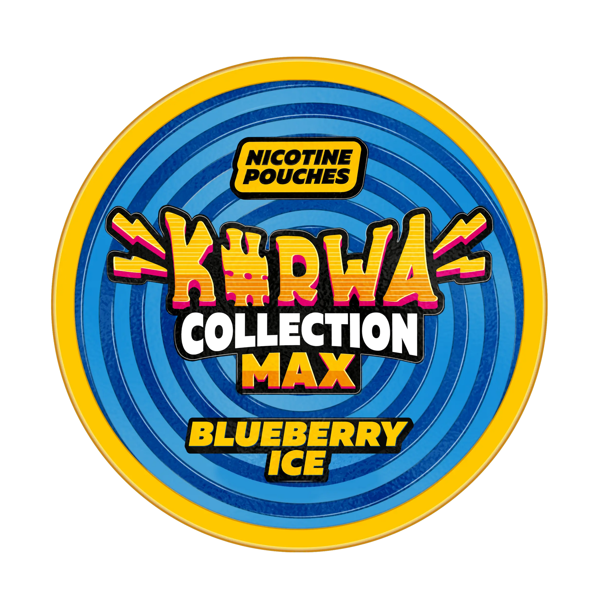 Kurwa blueberry ice max nicotine pouches