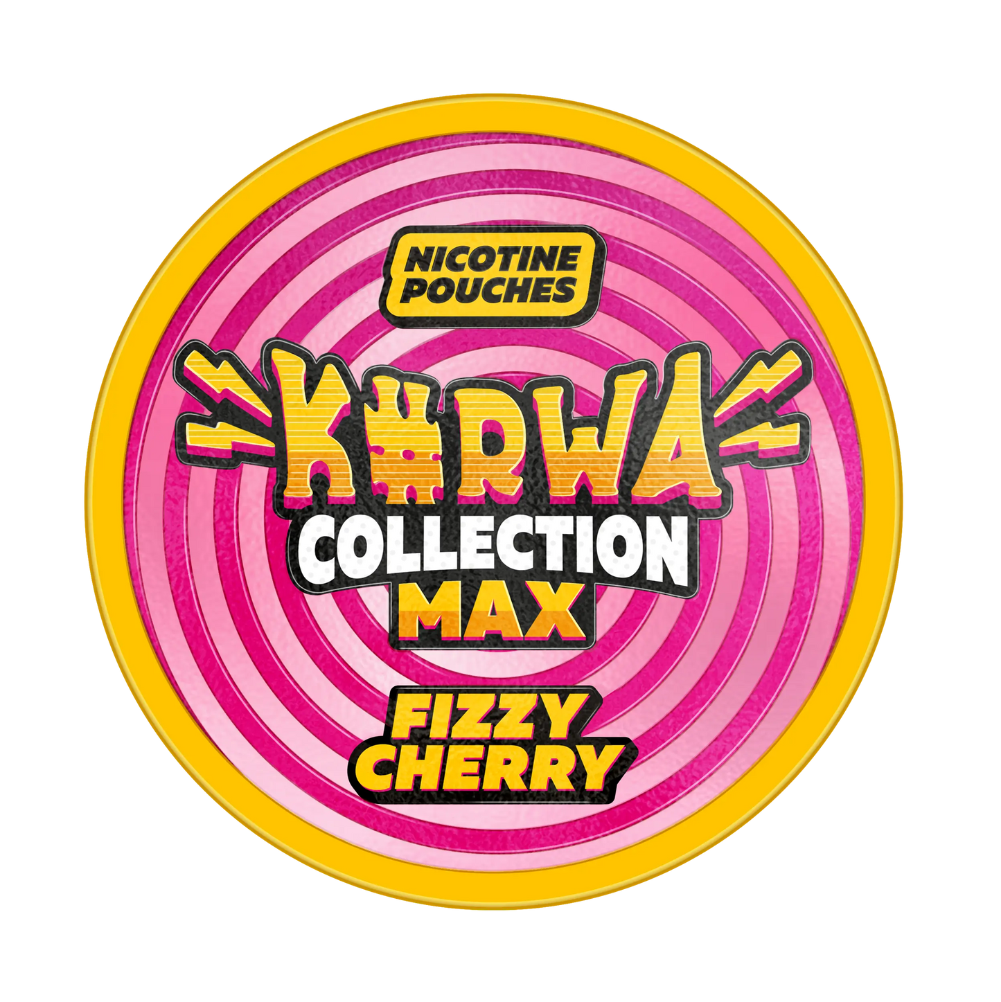Kurwa fizzy cherry max nicotine pouches
