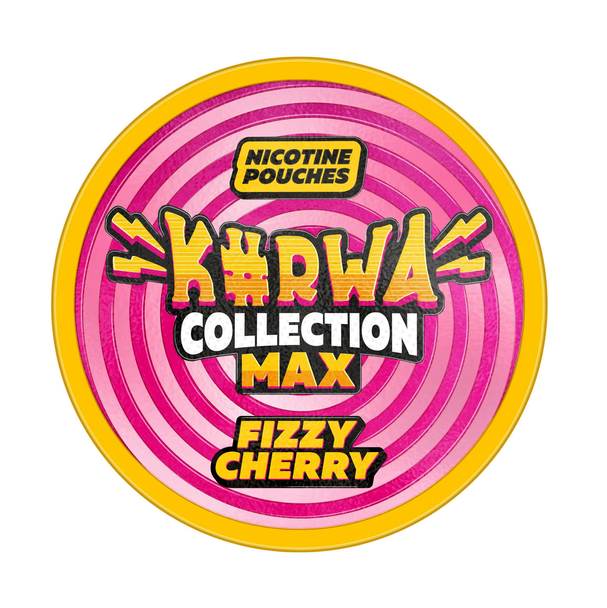 Kurwa fizzy cherry max nicotine pouches