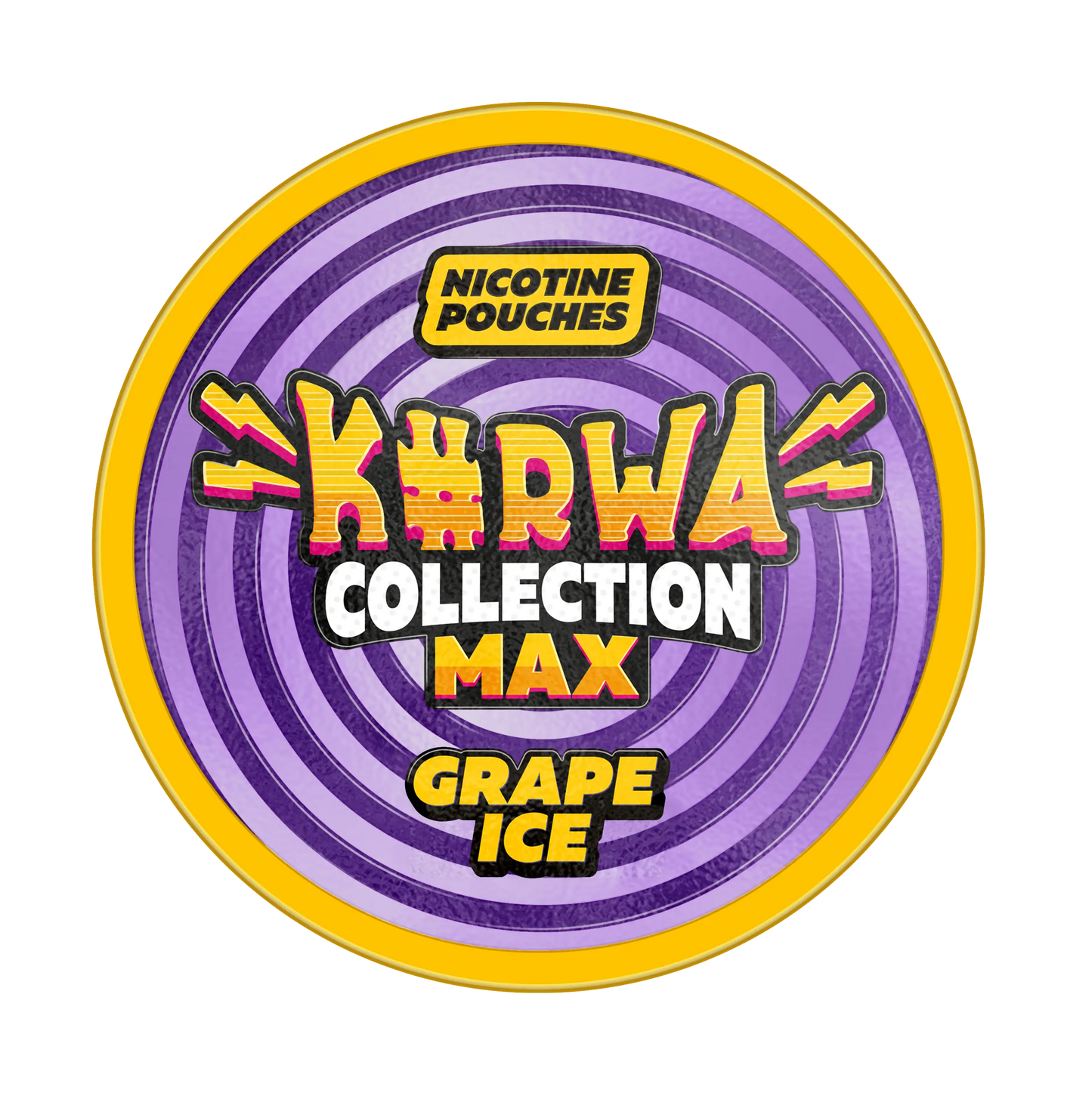 Kurwa grape ice max nicotine pouches