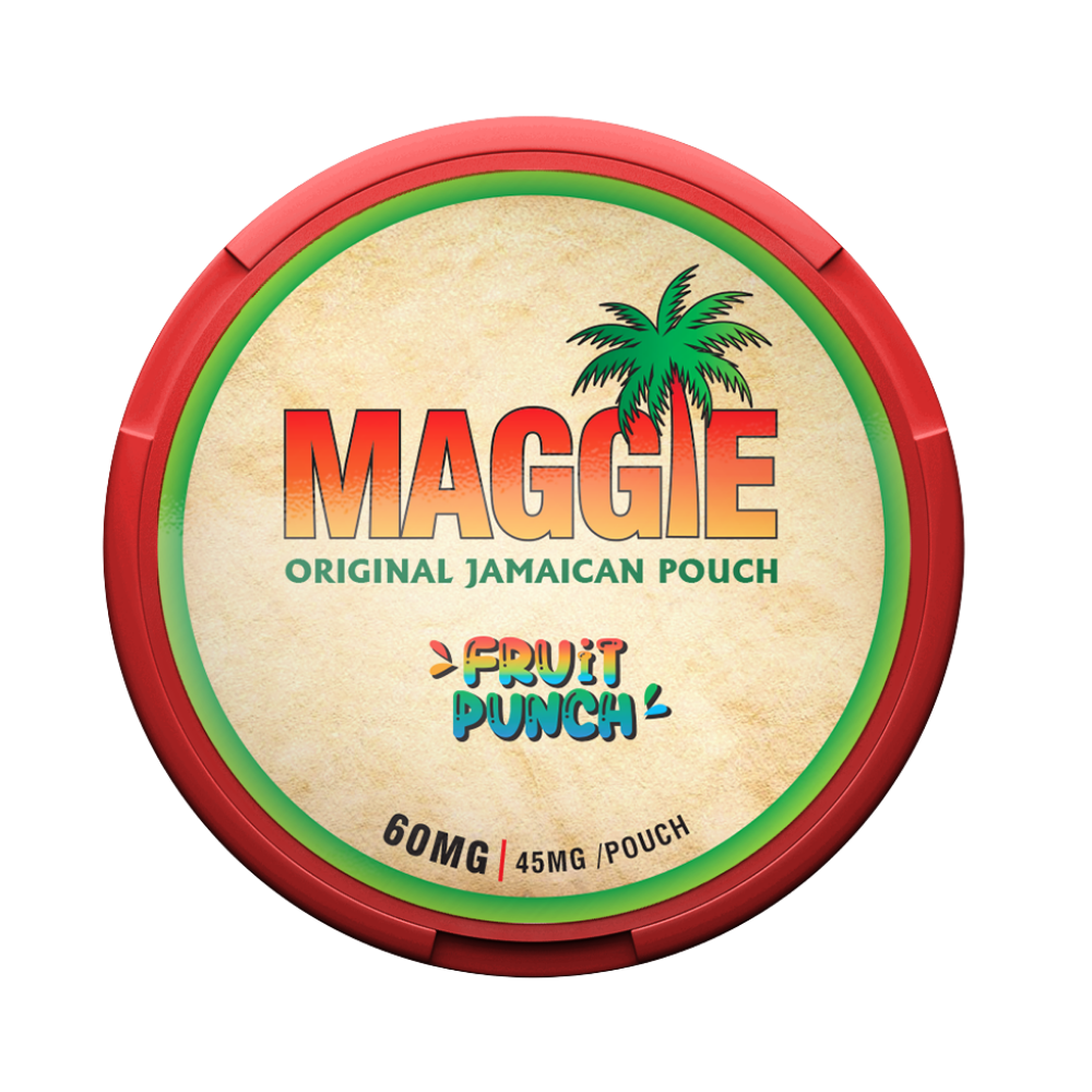 Maggie fruit punch nicotine pouches