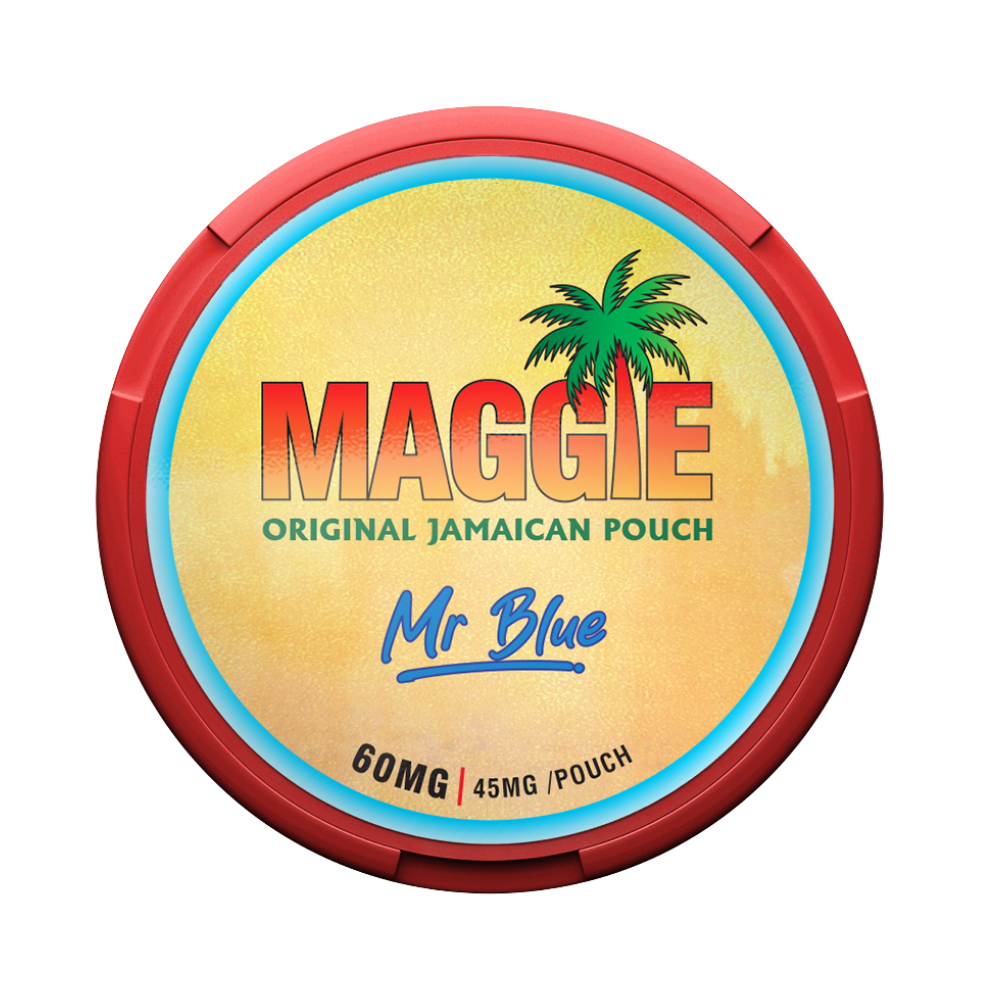 Maggie mr blue nicotine pouches