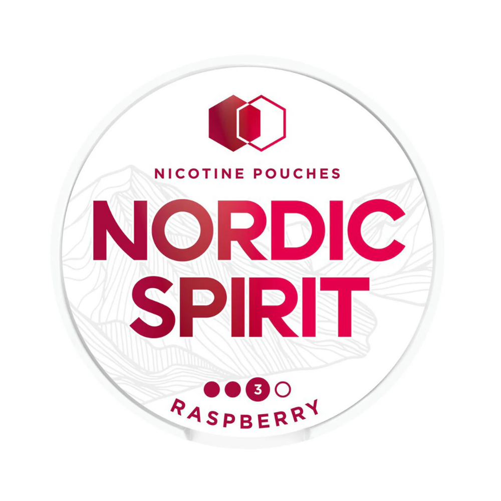 Nordic Spirit Raspberry Nicotine pouches 9mg