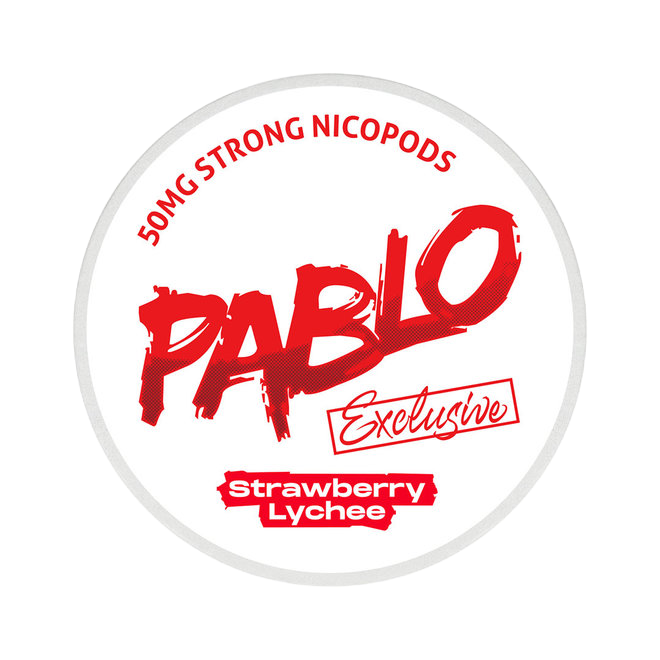 Pablo Strawberry Lychee - 50mg