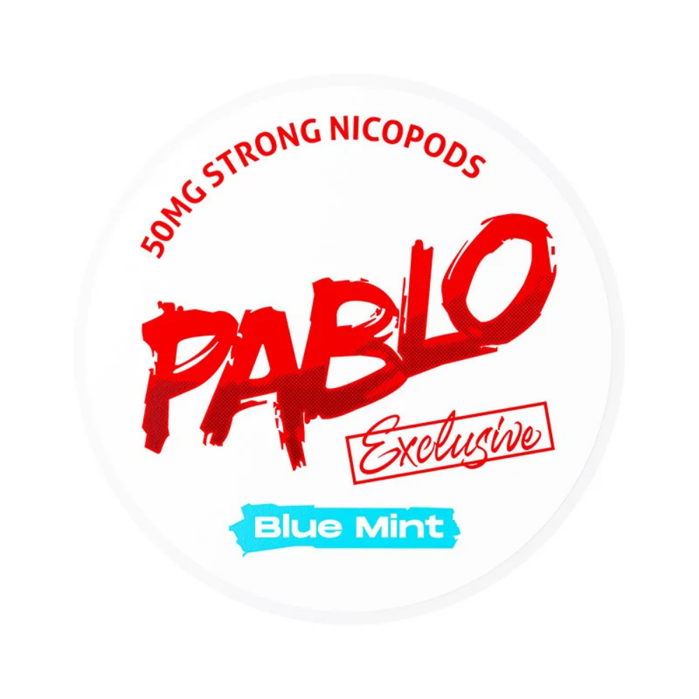 Pablo blue mint nicotine pouches
