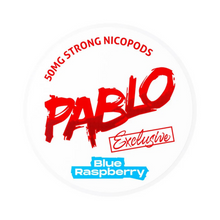 Pablo blue raspberry nicotine pouches