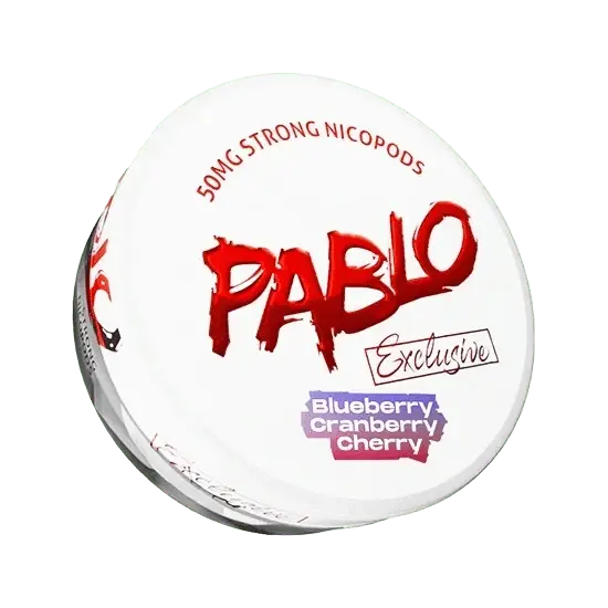 Pablo blueberry cranberry cherry nicotine pouches