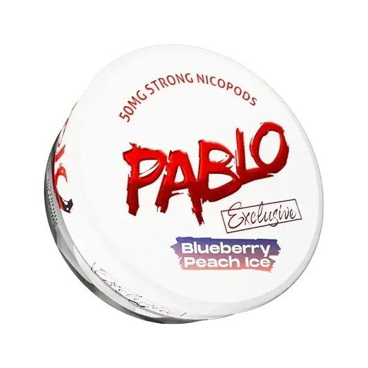 Pablo blueberry peach ice nicotine pouches