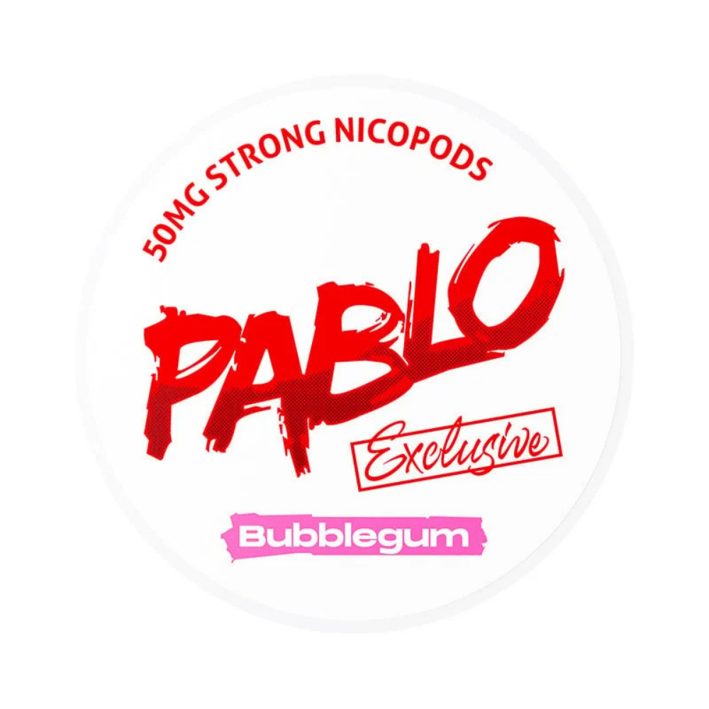 Pablo bubblegum nicotine pouches