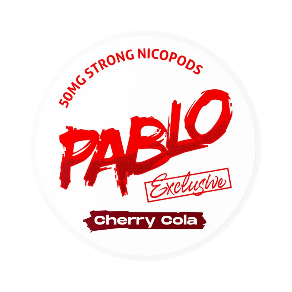 Pablo cherry cola nicotine pouches
