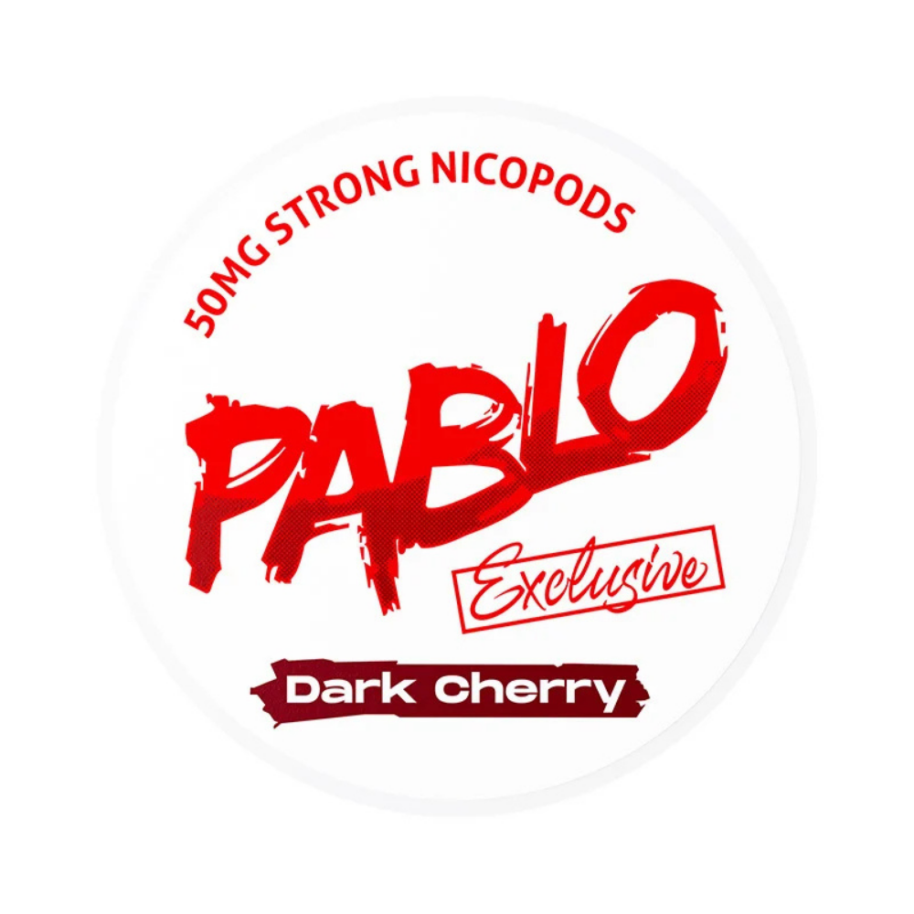 Pablo dark cherry nicotine pouches