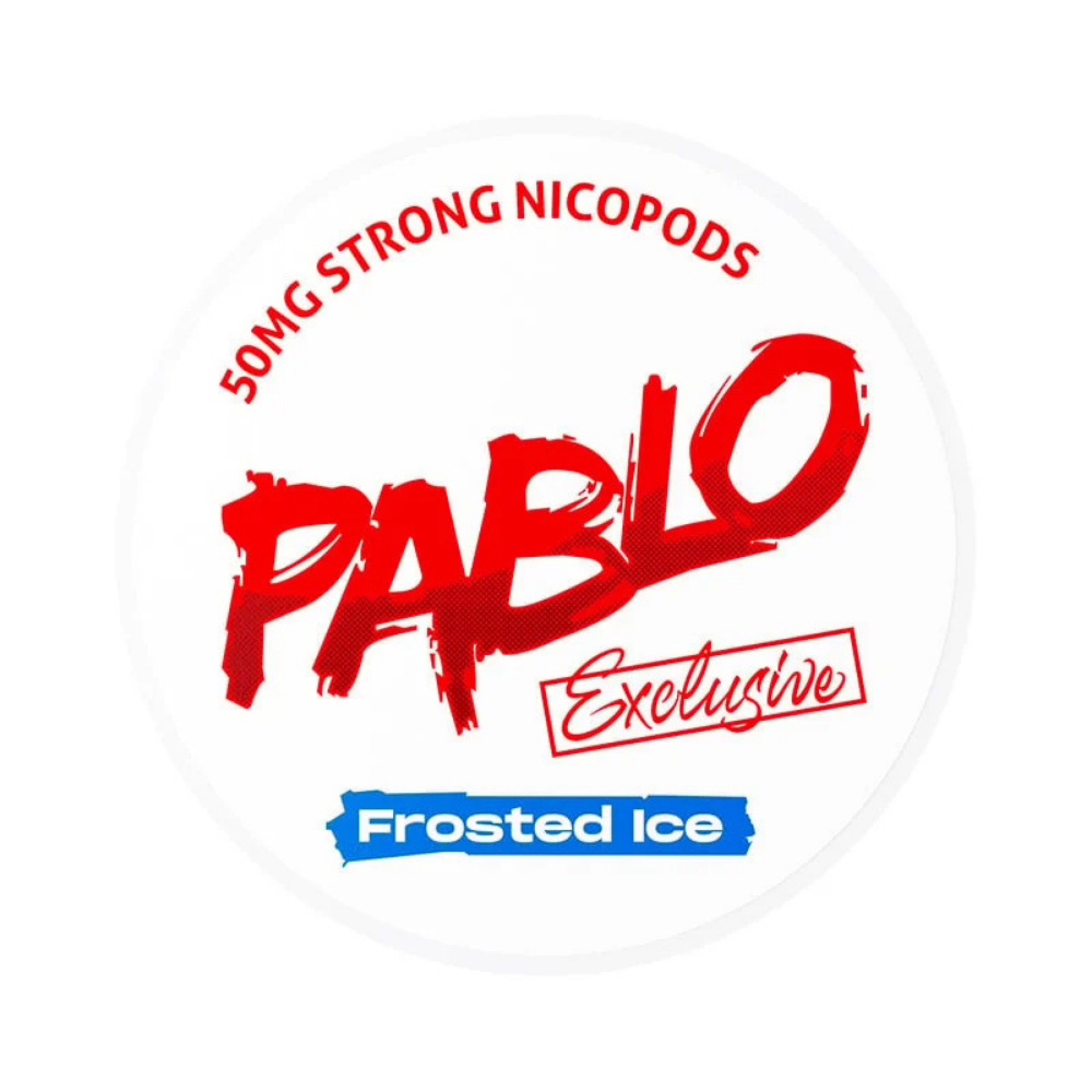 Pablo frosted ice nicotine pouches