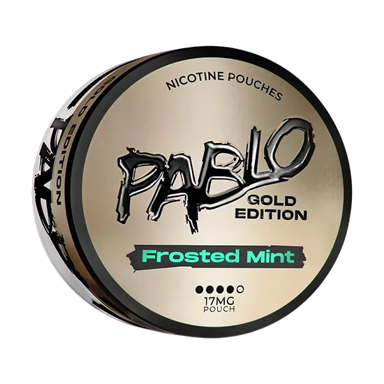 Pablo Gold Edition Frosted Mint Nicotine Pouches
