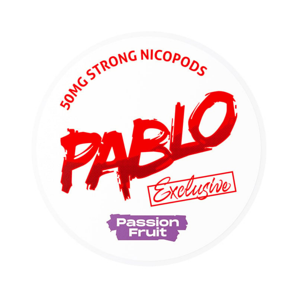 Pablo passion fruit nicotine pouches