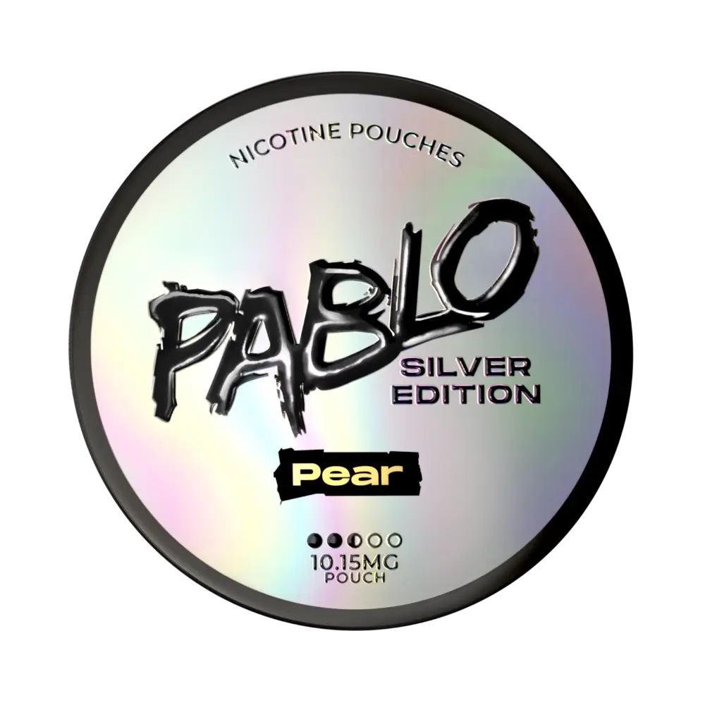 Pablo pear silver edition 10.15mg nicotine pouches 