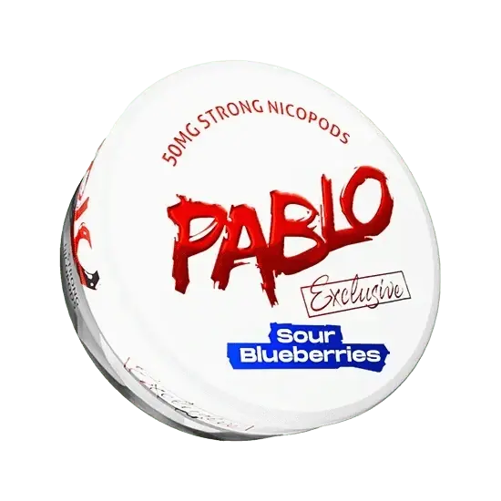 Pablo sour blueberries nicotine pouches