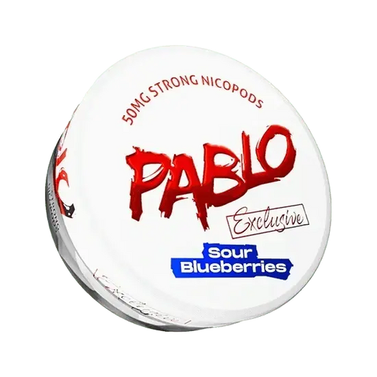 Pablo sour blueberries nicotine pouches