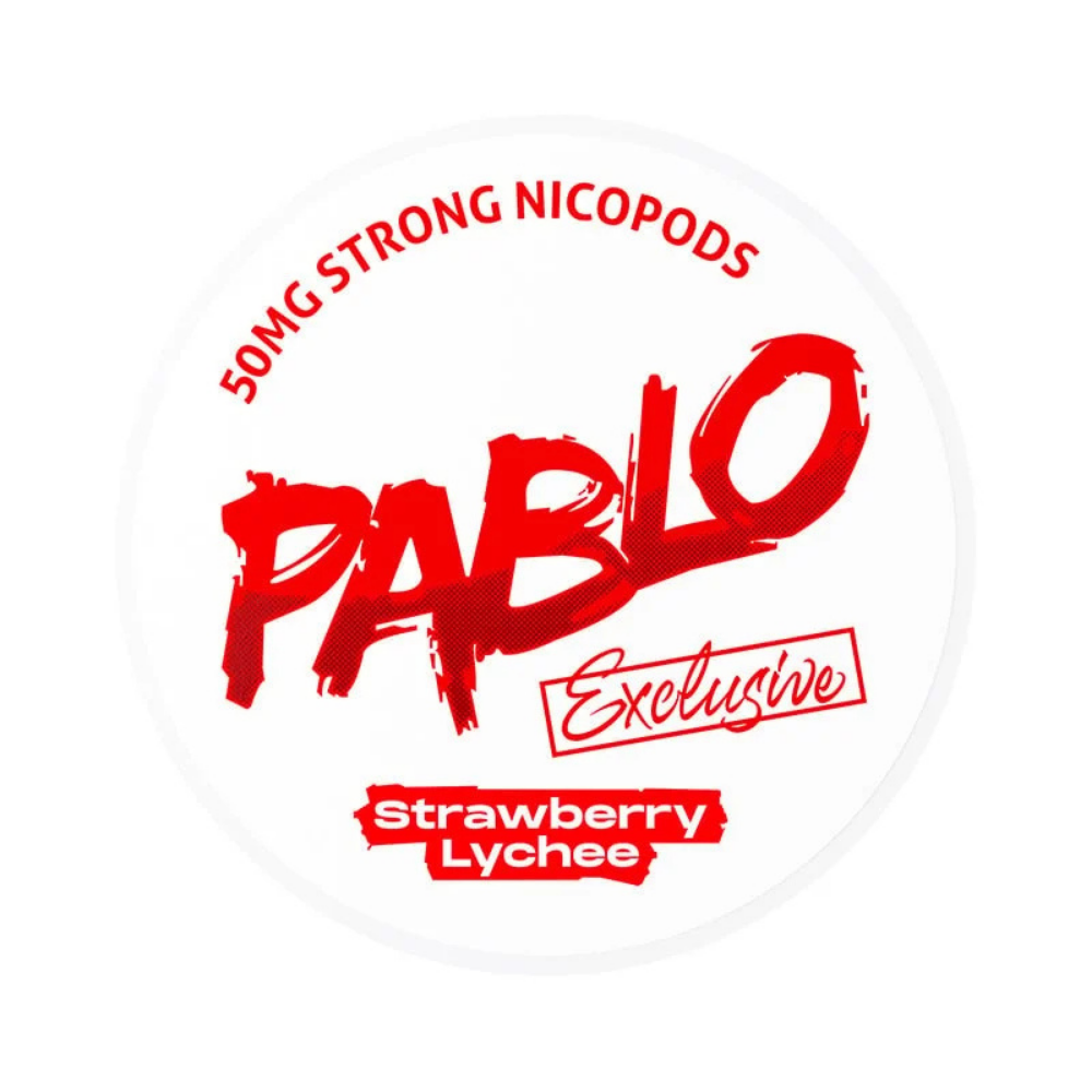 Pablo strawberry lychee nicotine pouches