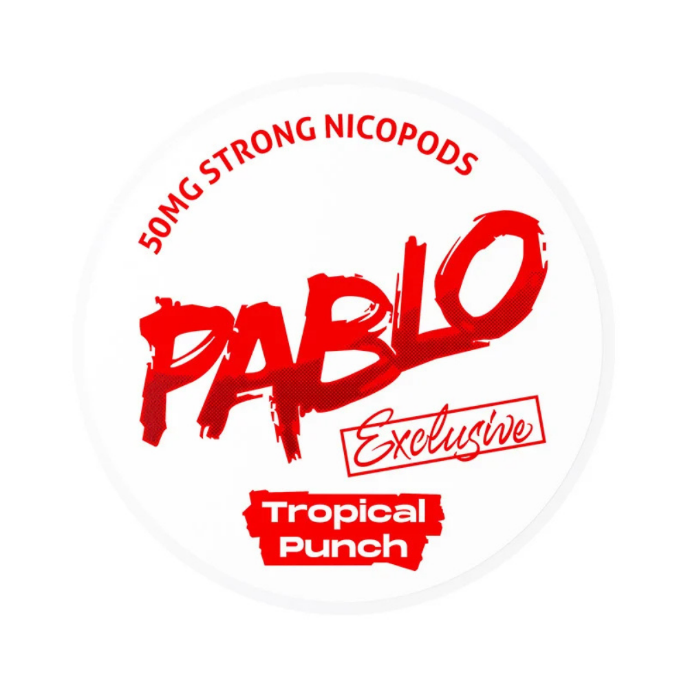 Pablo tropical punch nicotine pouches