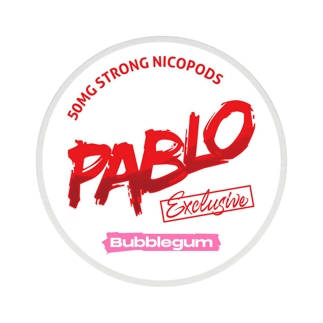 Pablo bubblegum nicotine pouches 