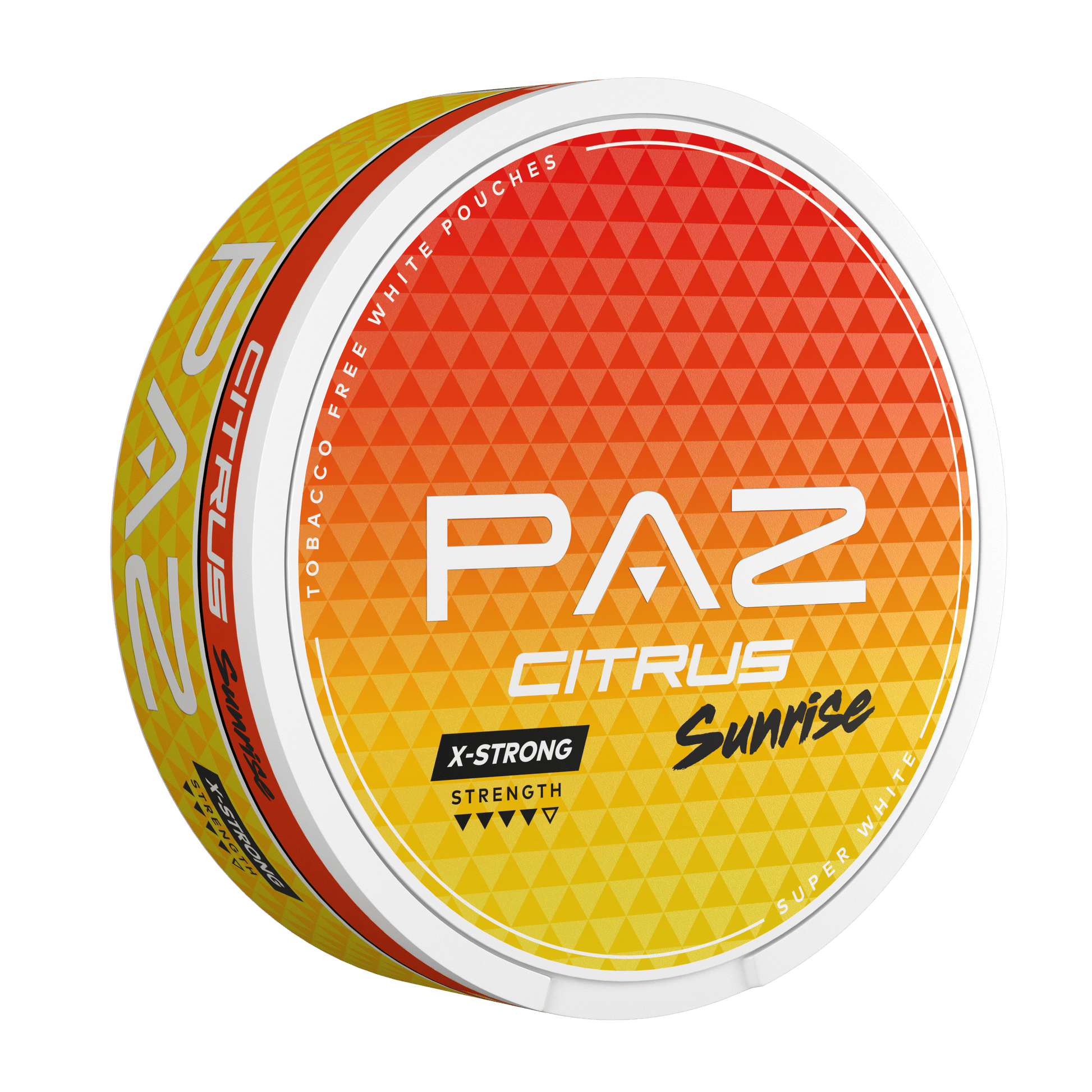 Paz Citrus Sunrise nicotine pouches left 