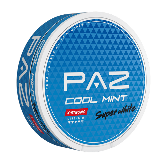 Paz Cool Mint nicotine pouches left