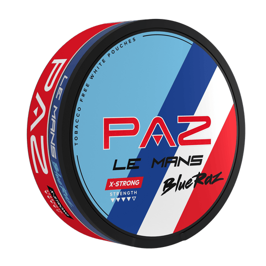 Paz Le Mans Blue Raz Snus Left