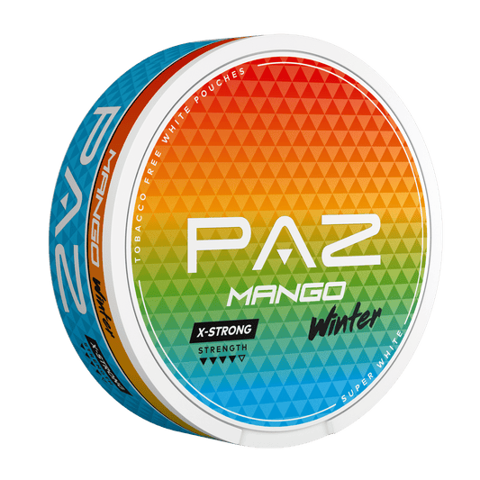 Paz Mango Winter nicotine pouches left