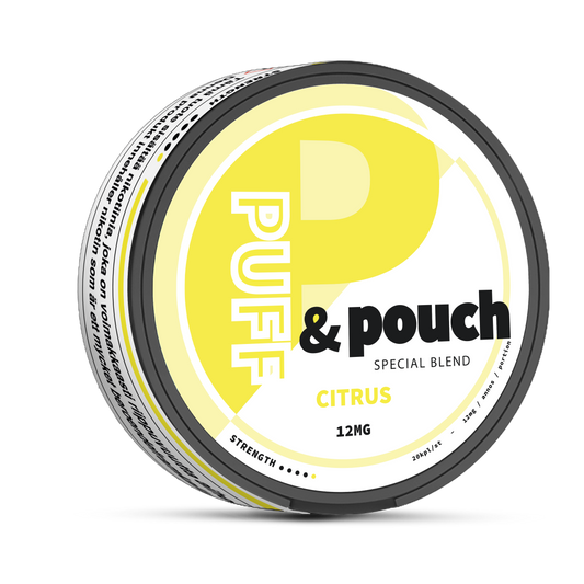 Puff & Pouch Citrus - 12mg