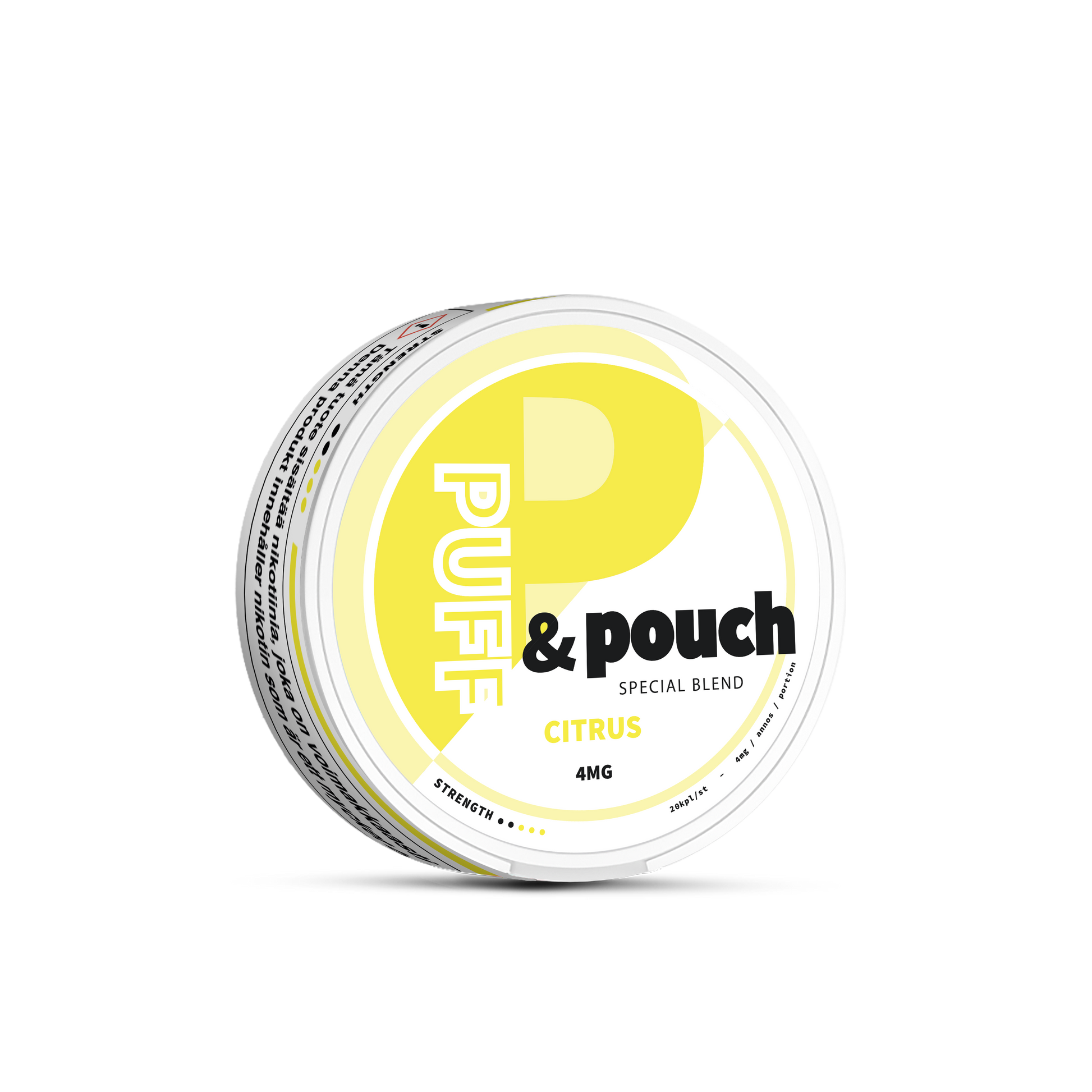 Puff & Pouch Citrus - 4mg